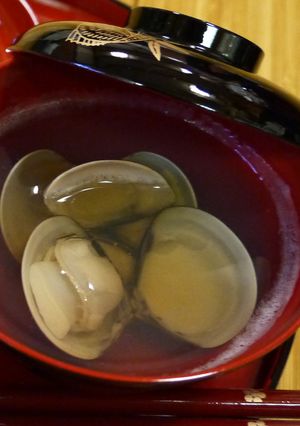 5分でできる☆蛤のお吸い物-レシピのメイン写真