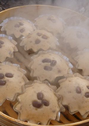 小豆のがんづき-レシピのメイン写真