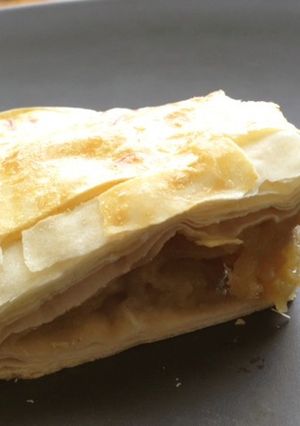 パリパリ食感のりんごと洋なしのパイ-レシピのメイン写真
