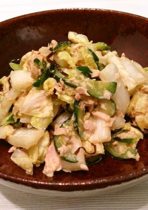 シャキシャキ白菜の美味しぃ～和え物-レシピのメイン写真