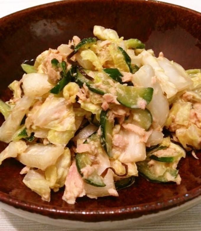 シャキシャキ白菜の美味しぃ～和え物-レシピのメイン写真
