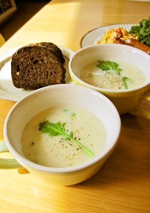 お手軽♪ころころ蕪のポタージュ-レシピのメイン写真
