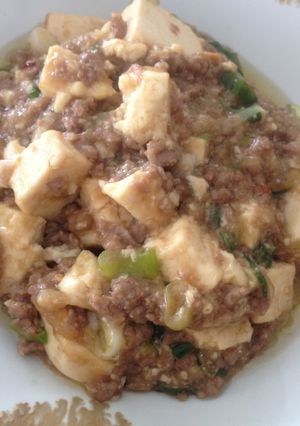ウチの麻婆豆腐-レシピのメイン写真