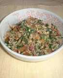 玄米とたっぷり野菜のチャーハン