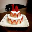1歳のお誕生日ケーキ