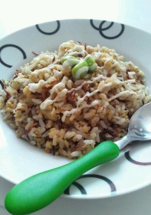 雑穀米で枝豆じゃこ炒飯☆-レシピのメイン写真