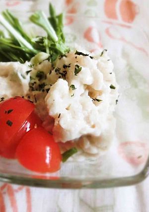【冷蔵庫掃除】里芋とエビのマヨサラダ-レシピのメイン写真