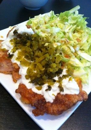 揚げない 高菜たっぷりチキン南蛮-レシピのメイン写真