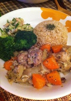 鶏のハーブ炒め♪-レシピのメイン写真