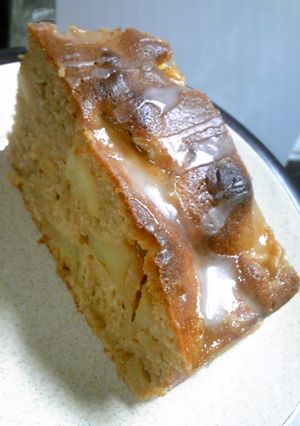 アメリカンな『シナモンアップルケーキ』-レシピのメイン写真
