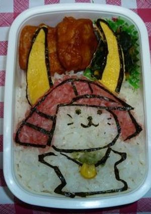 キャラ弁　ひこにゃん-レシピのメイン写真