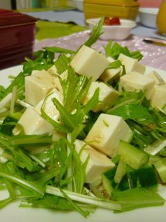 ★和風ドレッシングで豆腐サラダ★-レシピのメイン写真