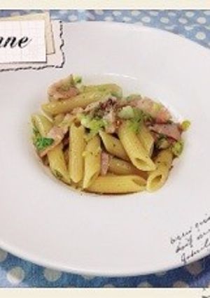 ♡春キャベツとベーコンのピリ辛ペンネ♡-レシピのメイン写真
