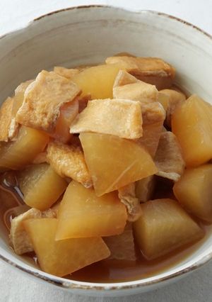 電気圧力鍋☆大根と油揚げの煮物-レシピのメイン写真