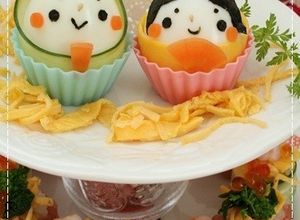 ひな祭り＊お雛様寿司オードブル・キャラ弁-レシピのメイン写真