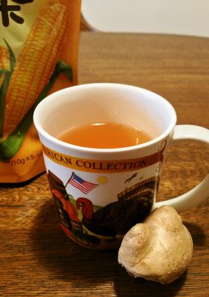 しょうがコーン茶-レシピのメイン写真