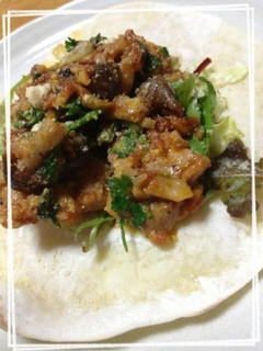 鶏肉で簡単トルティーヤ♪-レシピのメイン写真