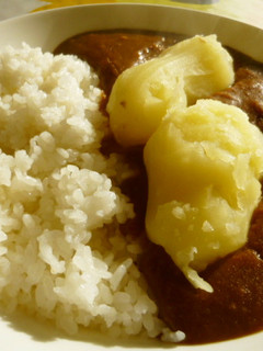 ★冷凍していたカレーでじゃがいもカレー★-レシピのメイン写真