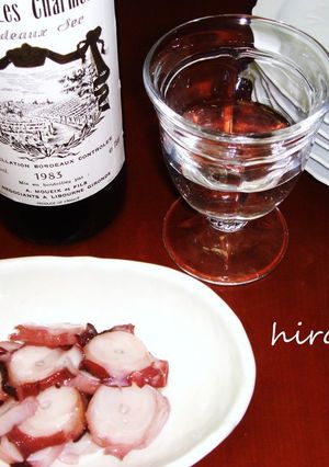 赤梅酢たこ-レシピのメイン写真