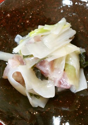 マグロの辛子酢味噌和え-レシピのメイン写真