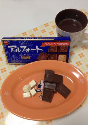 口の中で、アルフォートがティラミスに！？-レシピのメイン写真