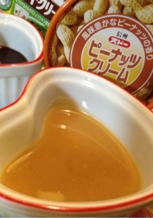 市販チョコ＆ピーナッツクリームでソース♪-レシピのメイン写真