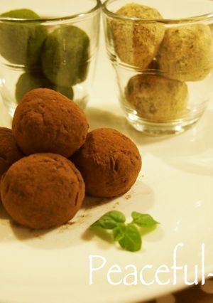 ［ベジ］豆腐でトリュフ-レシピのメイン写真