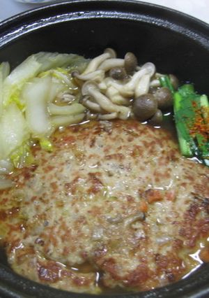 根菜肉団子と白菜の土鍋煮(1人用)-レシピのメイン写真