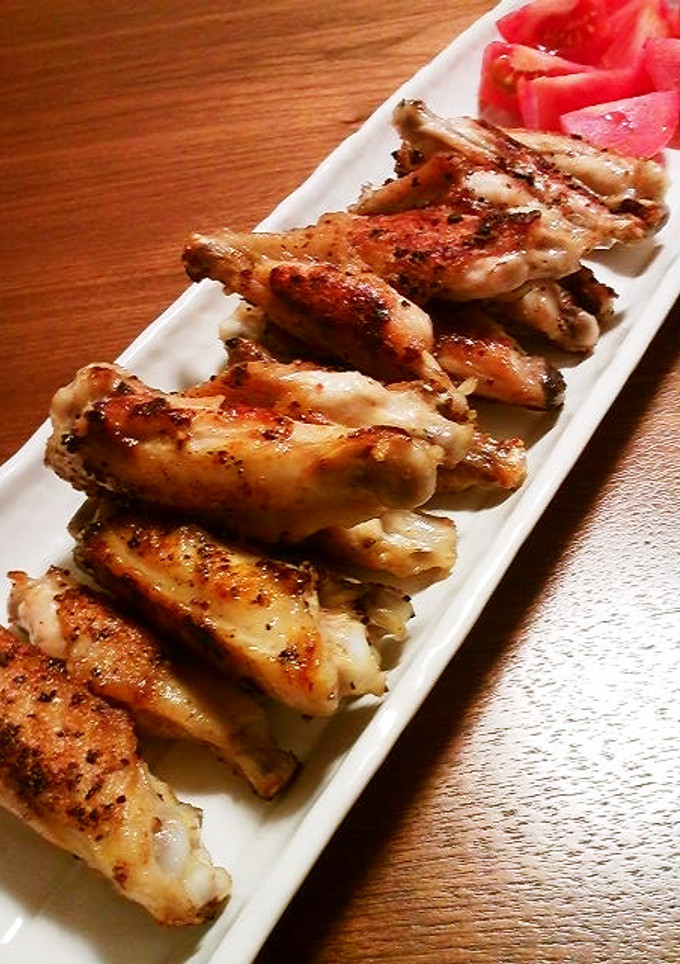 手羽中の塩こしょう焼き-レシピのメイン写真