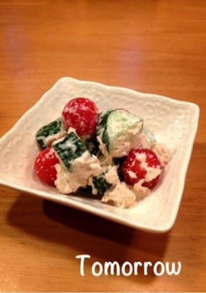 すぐ出来る！きゅうりのツナマヨ和え-レシピのメイン写真