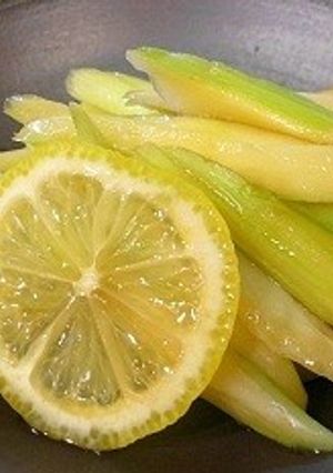 セロリのレモン醤油漬け-レシピのメイン写真