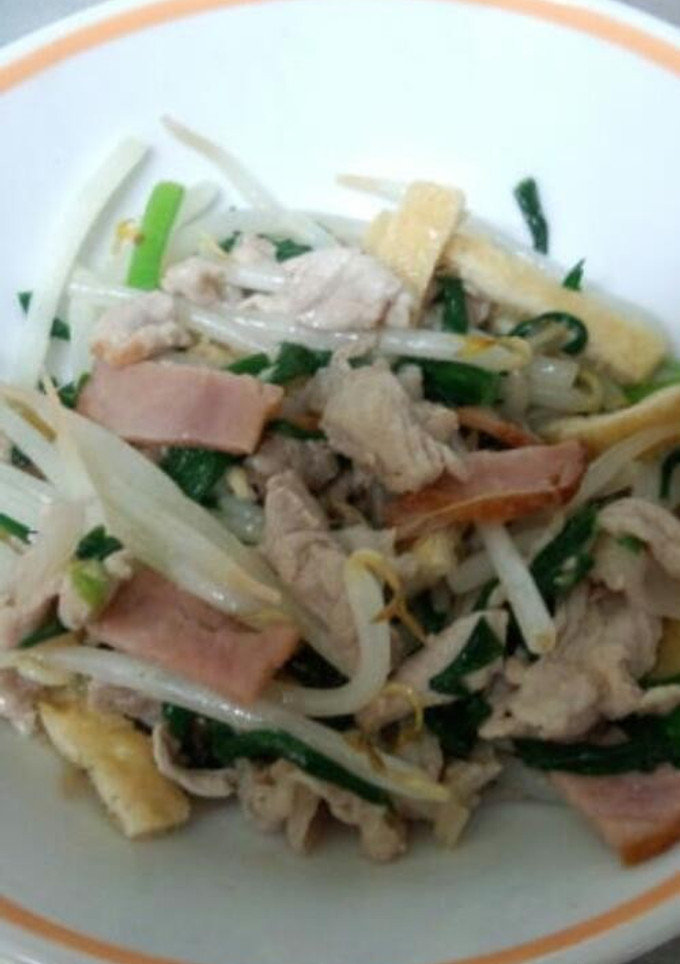 余った焼きそばソースでもやし炒め-レシピのメイン写真