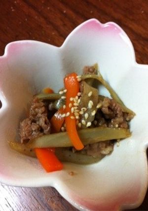 きんぴらごぼう（せっかちバージョン）-レシピのメイン写真