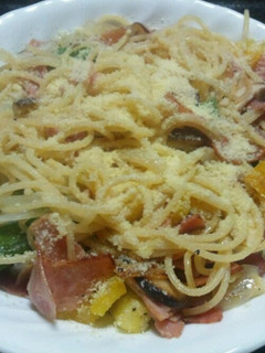 ガーリックパスタ-レシピのメイン写真