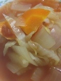 てんこ盛り白菜のトマトスープ-レシピのメイン写真