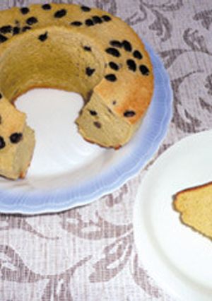 甘納豆のシフォンケーキ★音更-レシピのメイン写真