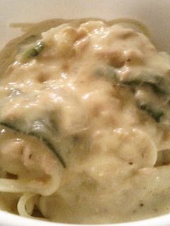 缶スープで手抜きパスタソース-レシピのメイン写真