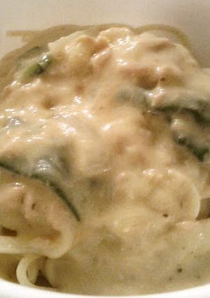 缶スープで手抜きパスタソース-レシピのメイン写真