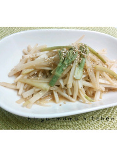 さっぱり好きの★うど★炒め-レシピのメイン写真