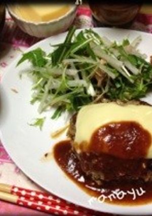 肉汁ジューシー ハンバーグ-レシピのメイン写真