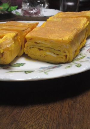 ほっこり幸せ〜＊厚焼き玉子-レシピのメイン写真