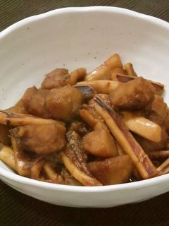 里芋とイカの煮物✿醤油味を効かせて♬-レシピのメイン写真