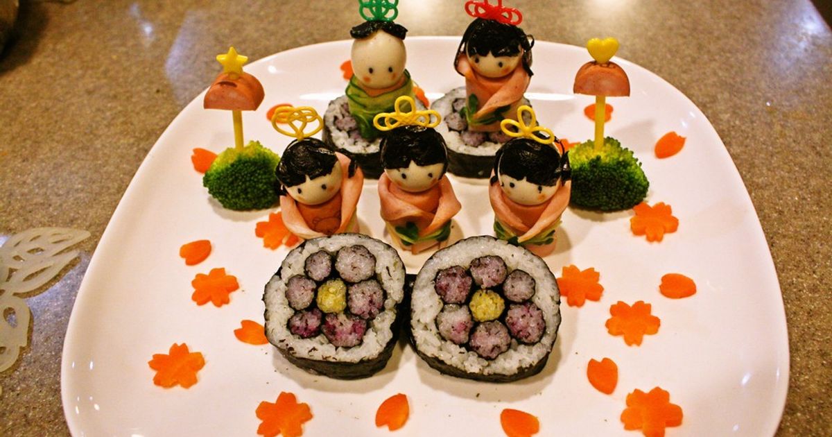  ひな祭り プレート ✿ひな祭りプレート✿Part1 by ちべターリー 【クックパッド】 簡単