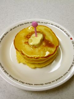 ふわふわ♪パンケーキ-レシピのメイン写真