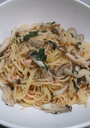 失敗なし！たらこスパゲティ-レシピのメイン写真