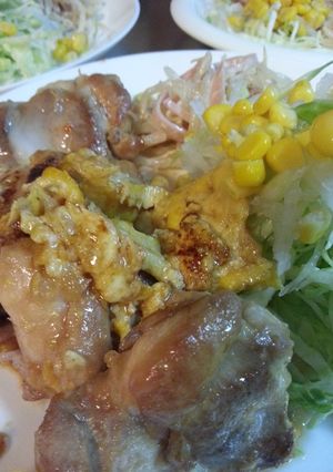 照り焼きチキンのトロトロ玉子とじ-レシピのメイン写真