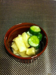 簡単味噌ヨーグルト漬物-レシピのメイン写真