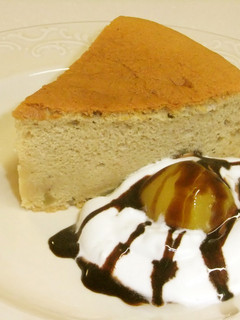丸型で♡マロンシフォンケーキ-レシピのメイン写真