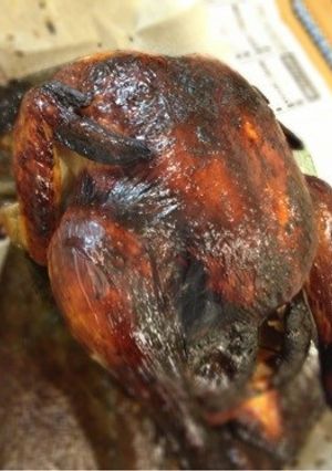 塩麹で鶏の丸焼き！(^^)-レシピのメイン写真
