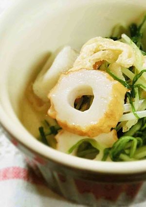 【冷蔵庫掃除】あっという間に水菜の煮浸し-レシピのメイン写真